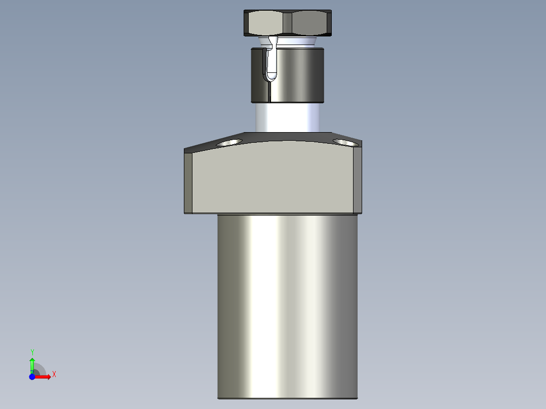 KOSMEKLHS0480-SR-Y60多系列多零件图纸模型前视图