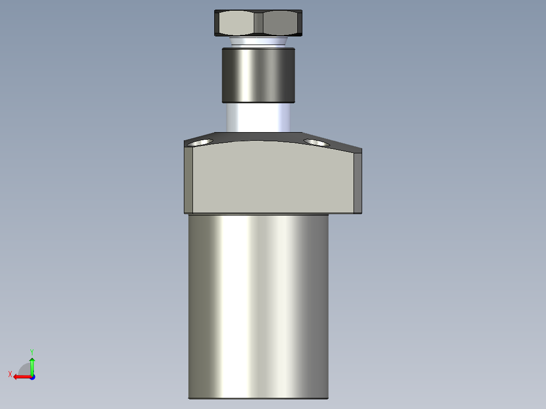 KOSMEKLHS0480-SR-Y60多系列多零件图纸模型后视图