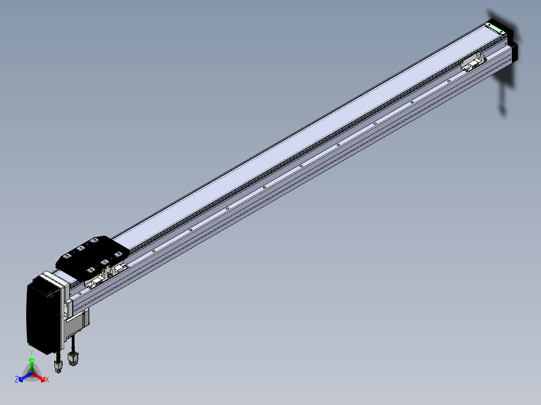 威洛博CH8-LXX-S1000-BM-T20-C3正等轴测图