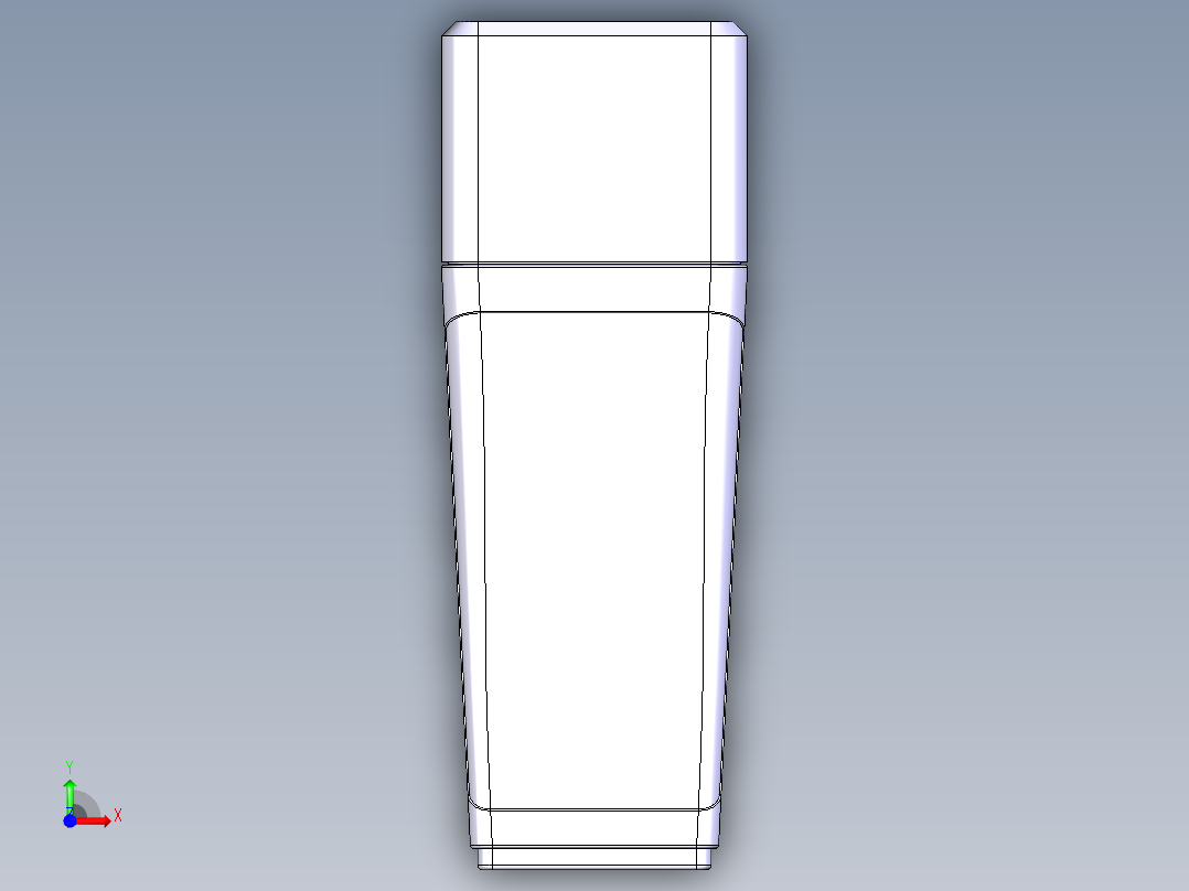 Usb闪存驱动器前视图
