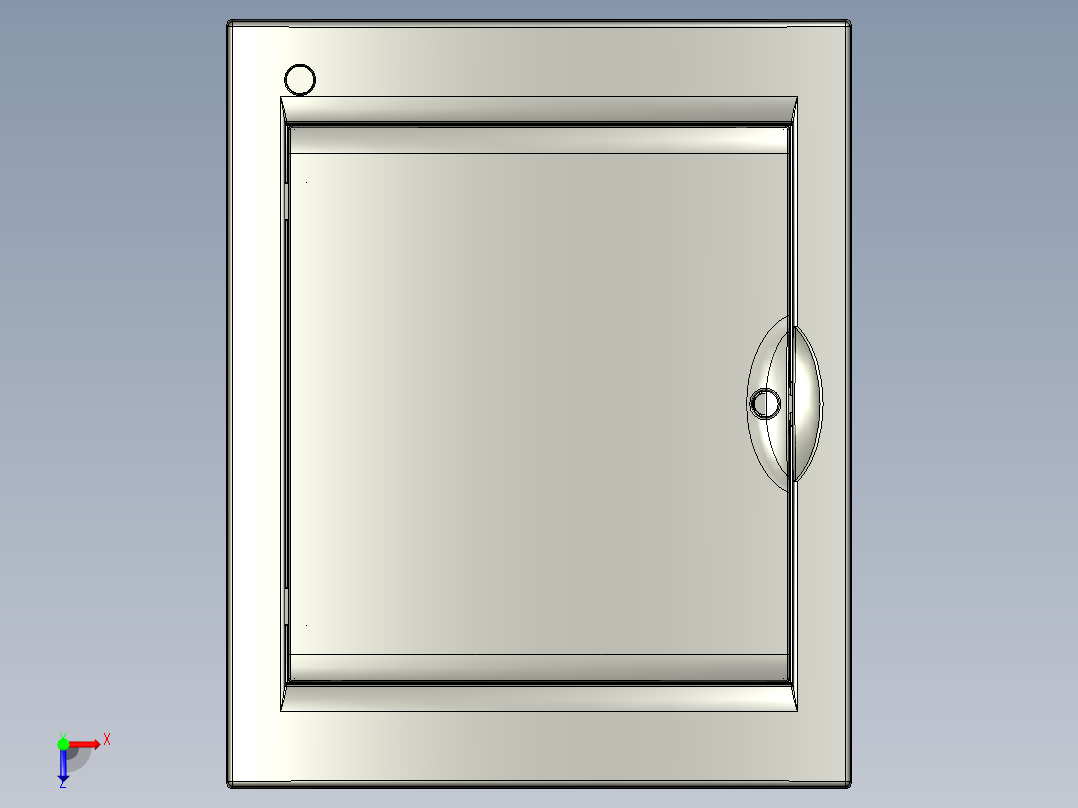 电气柜-81524俯视图