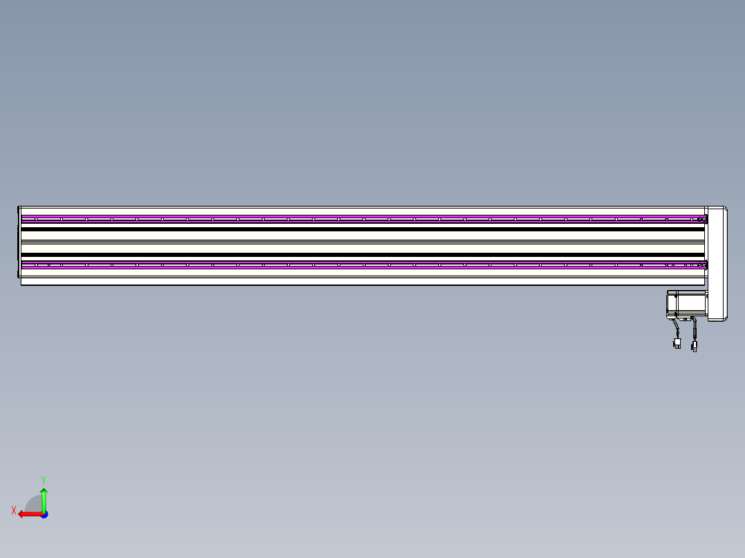 威洛博QF17-Lxx-C-S1380-BL-ZP40-C3后视图
