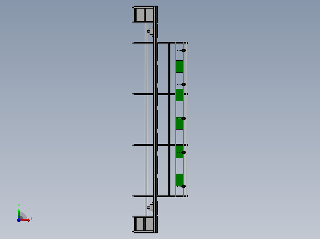 左右循环倍数链线sw21可编辑前视图