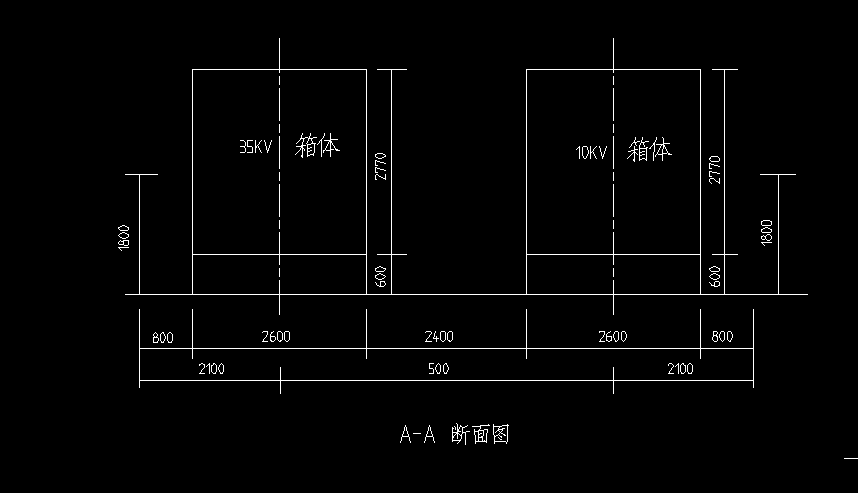35kV箱式变电站设计--设备选型及变电站布置（含cad源图 开题报告 ppt等）