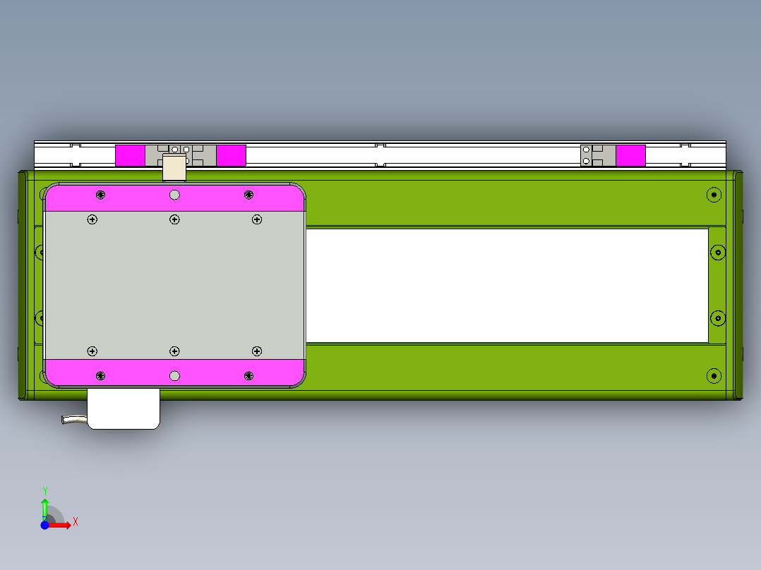 威洛博LC系列3d模型模组LC14S1Y-S250前视图