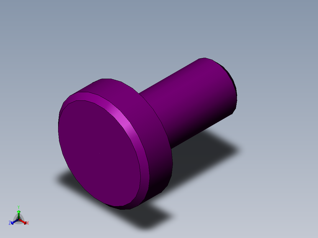 stop pin_pcs2b正等轴测图