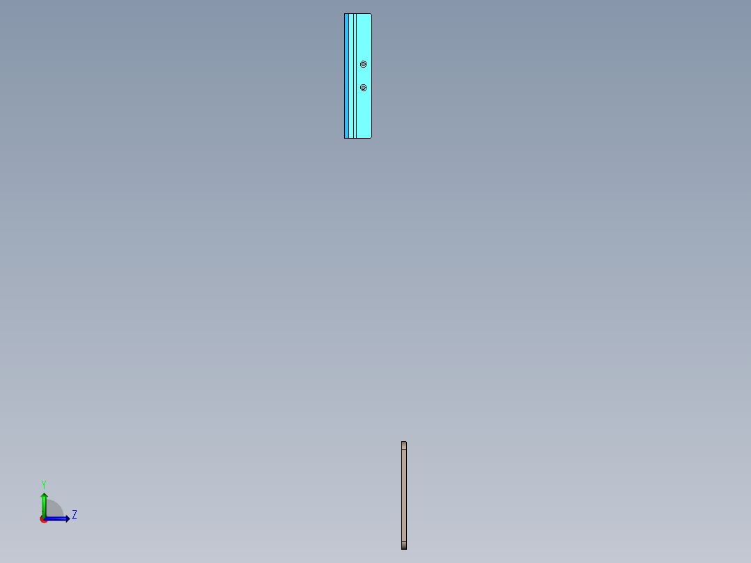 苹果手机自动扫码设备左视图