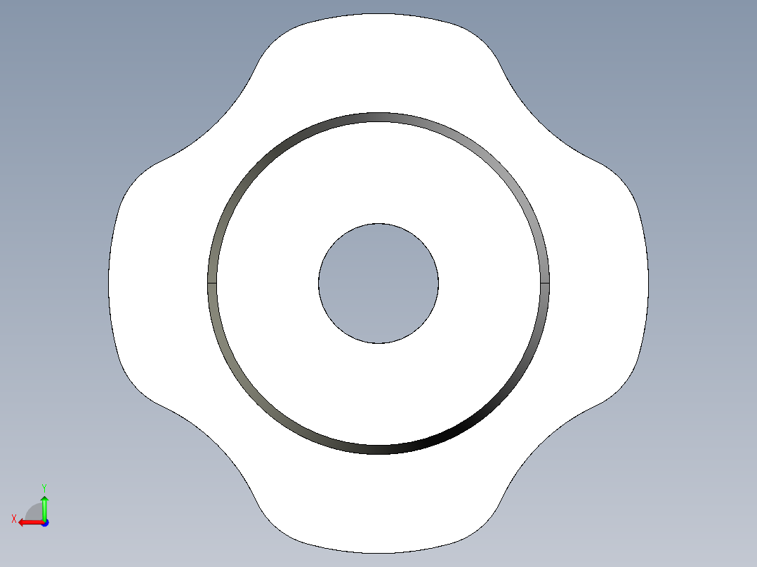 把手BK-3D多系列多零件图纸模型后视图