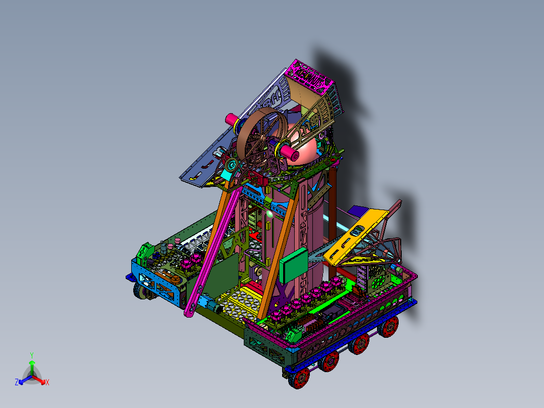 全方位运动投掷球体AI识别<span style='color: red'>机器人</span>