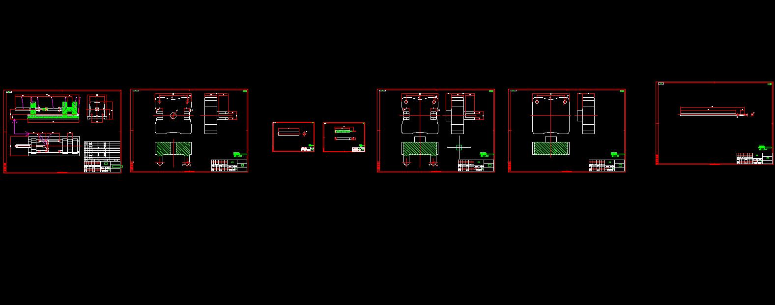 Q058-中型注塑机塑模装置结构设计【三维SolidWorks】