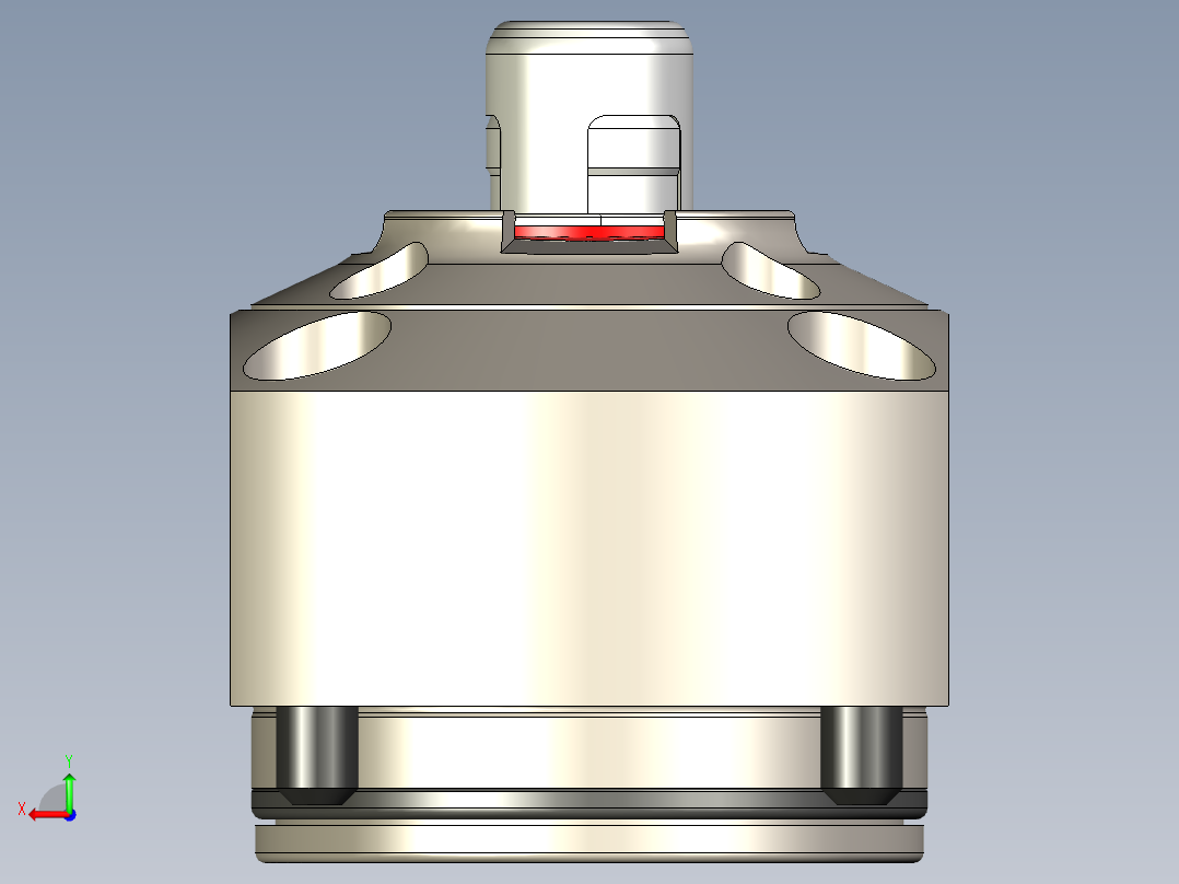 KOSMEKSFA2000-M1N-130多系列多零件图纸模型多系列多零件图纸模型后视图