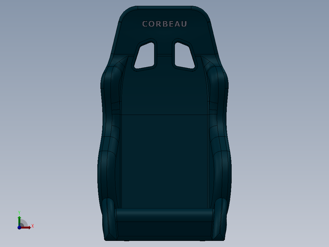 汽车座椅 (48)前视图