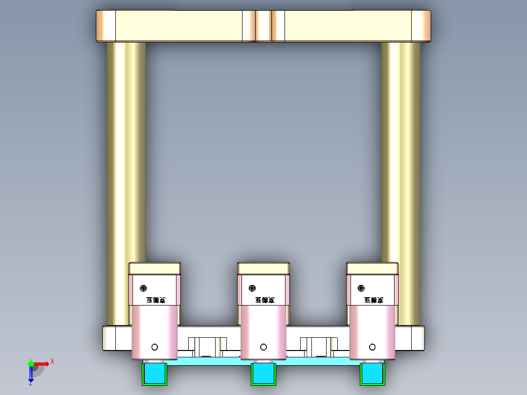 SPS-XJ-CNC2-0113俯视图