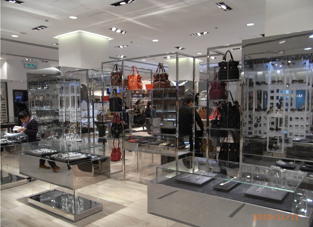 澳门新八佰伴百貨四樓女裝部施工圖+实景图