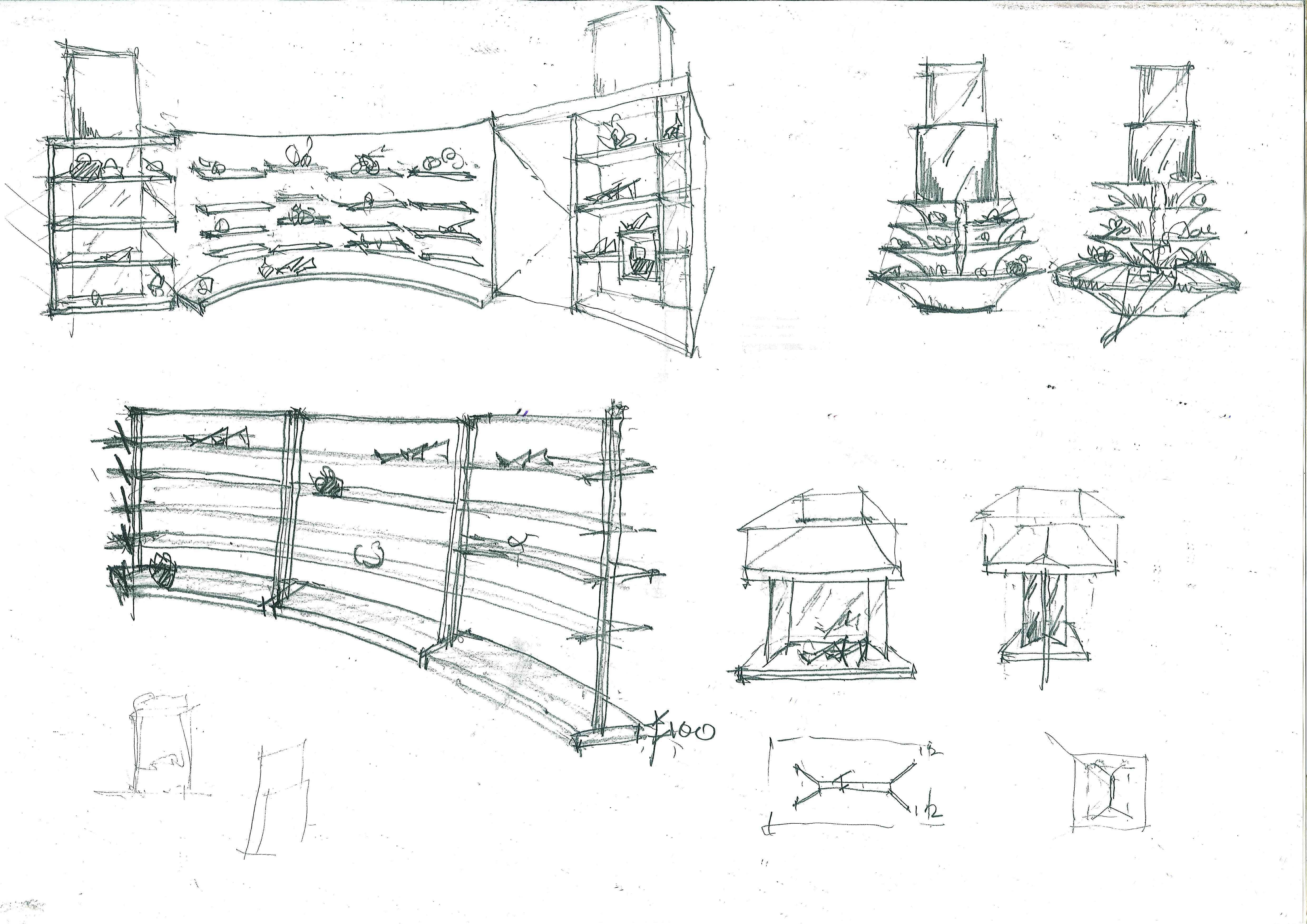 澳门新八佰伴百貨四樓女裝部施工圖+实景图
