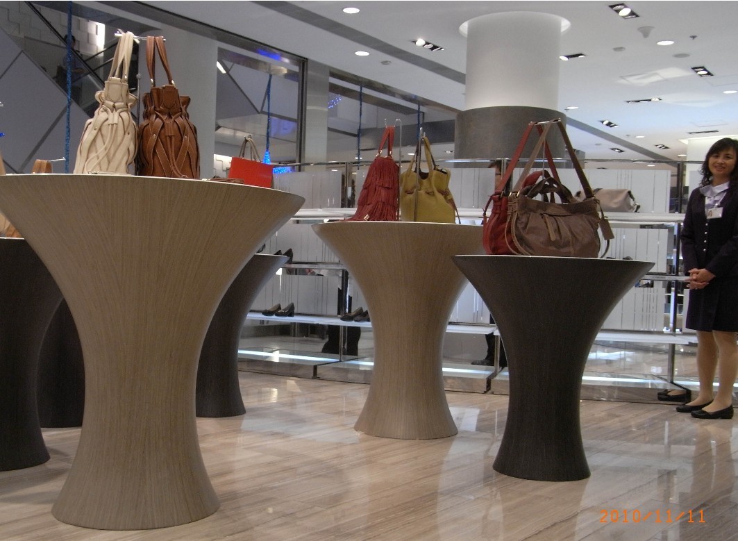 澳门新八佰伴百貨四樓女裝部施工圖+实景图