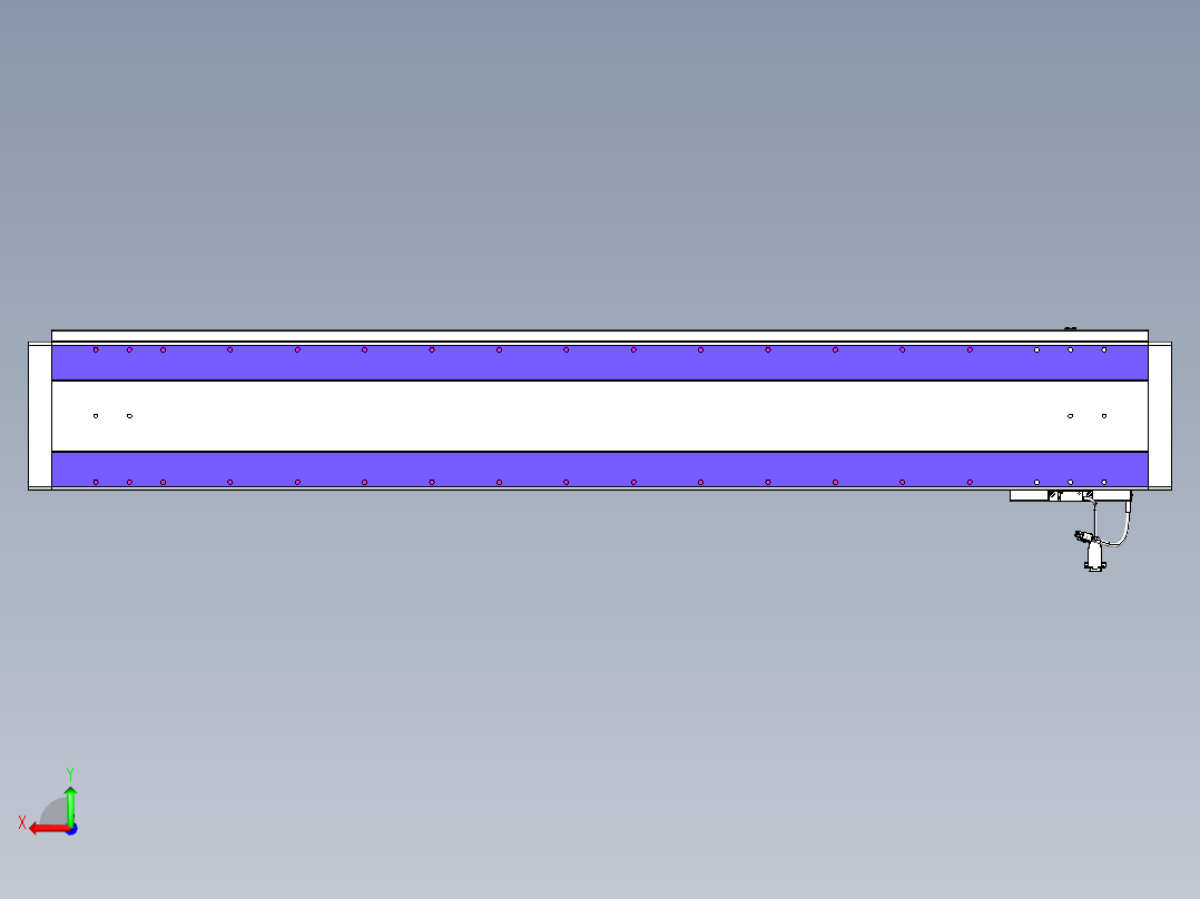 威洛博VL系列3d模型模组VL22H2Y-S1400后视图