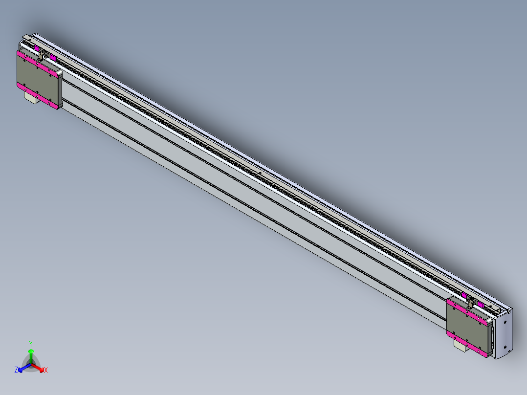 威洛博LC系列3d模型模组2LC14S1Y-S1450正等轴测图