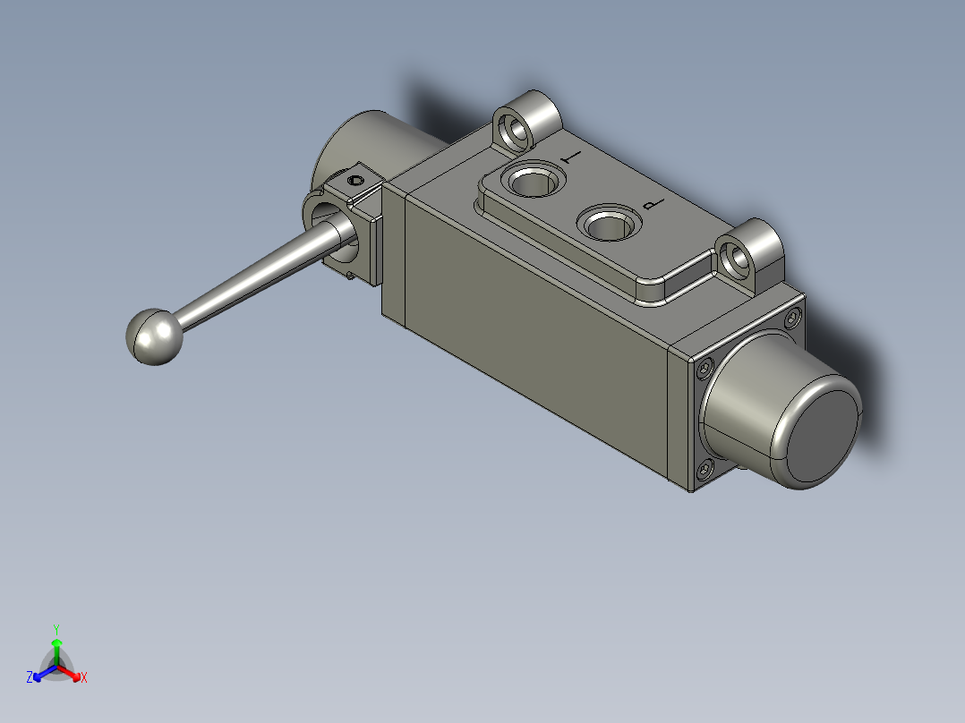 三位四通手动换向阀设计 1311408===三维通用格式