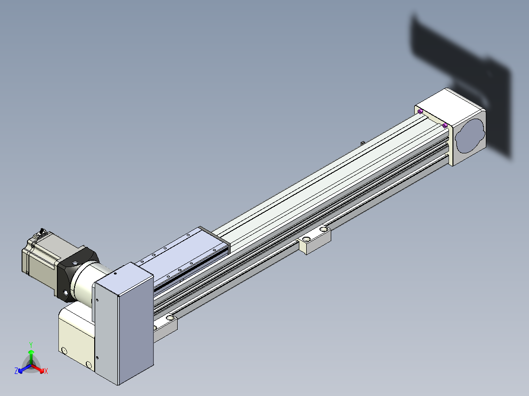 同步带滑台-欧规B8-L88-S550-L-ZP75-D3-N10