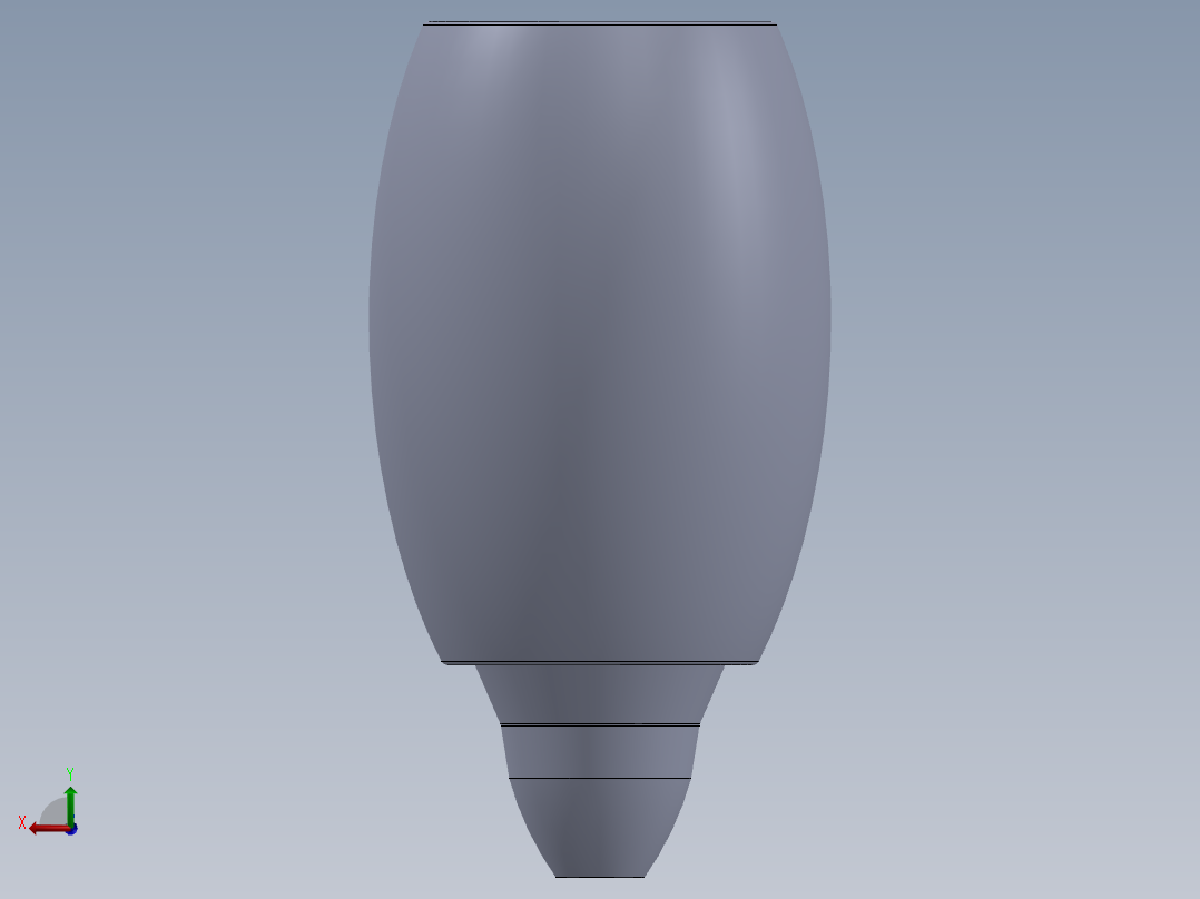 喷气发动机373---模型格式为 sw后视图