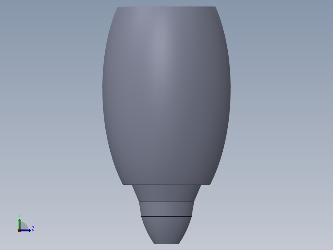 喷气发动机373---模型格式为 sw左视图