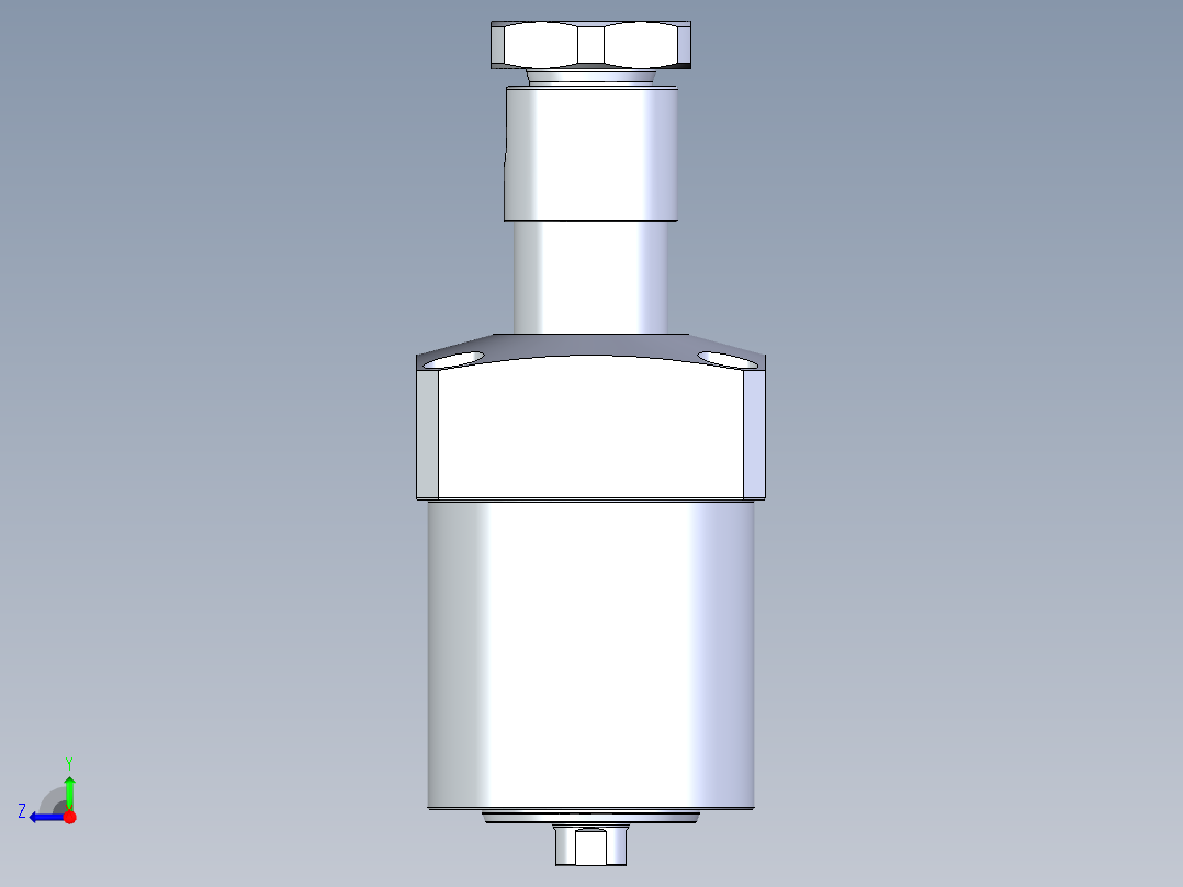 KOSMEKLHA0750-GRD多系列多零件图纸模型右视图