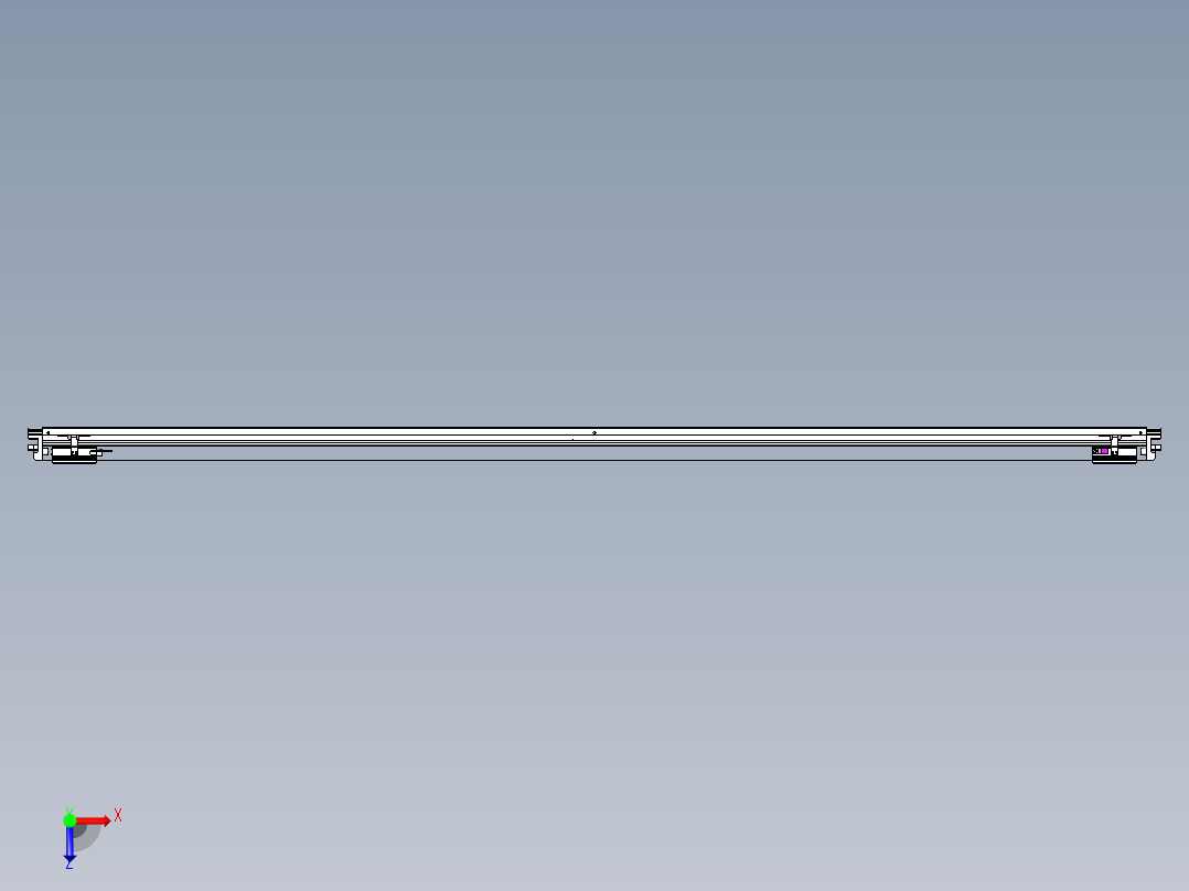 威洛博VL系列3d模型模组2VL17E1Y-S2450俯视图