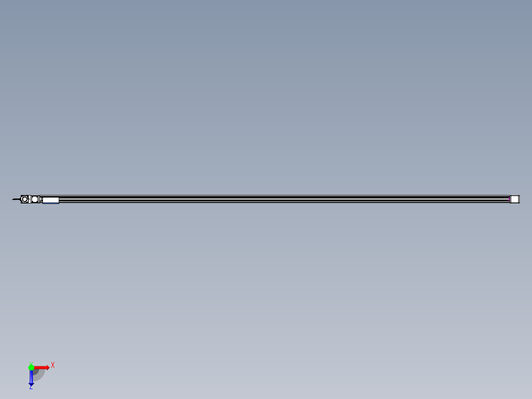 威洛博LB.GB同步带传动--欧规系列GB8-L96-S4950-BL-P75俯视图