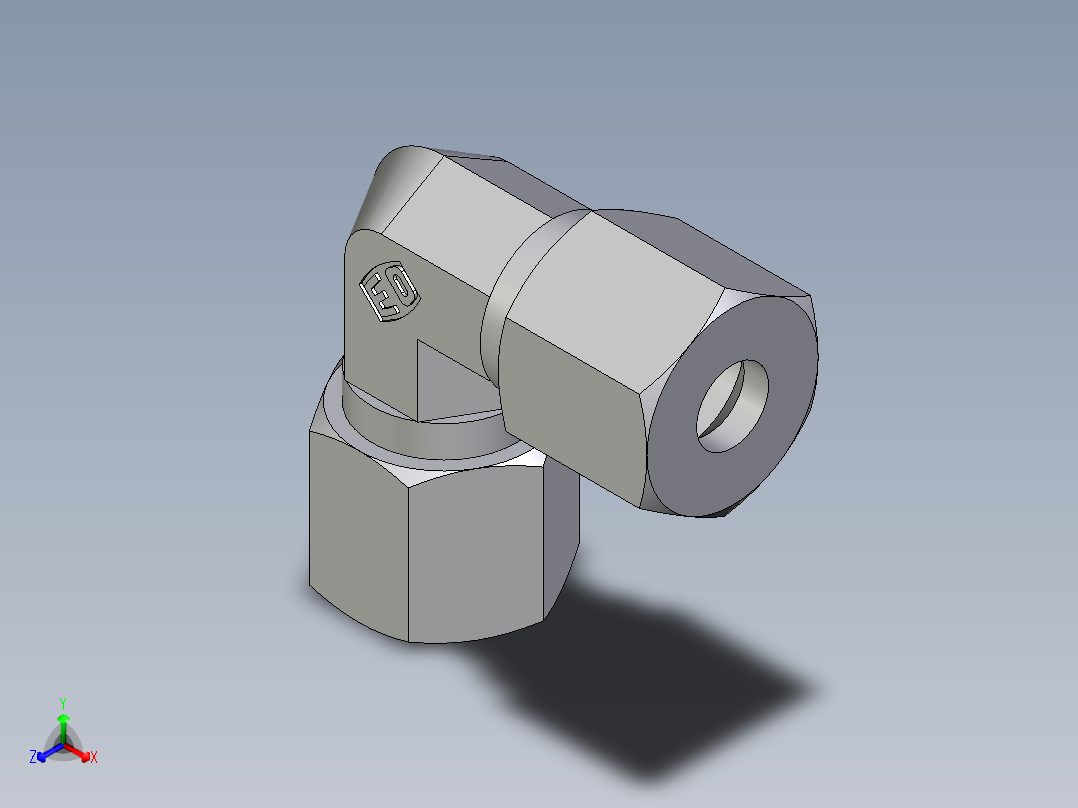 卡套式工业通用硬管接头EO_Union_elbow_W08ZS71