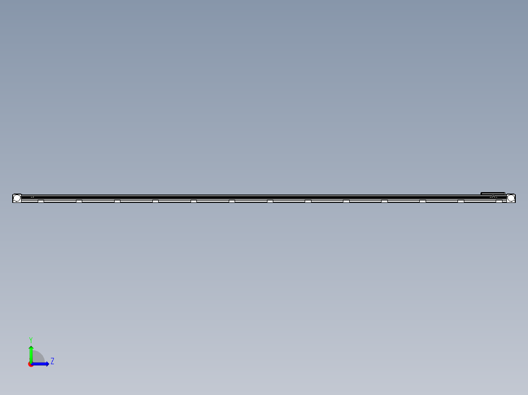 同步带滑台-欧规B8H-L176-S4800-L-ZP40-D3-N5左视图