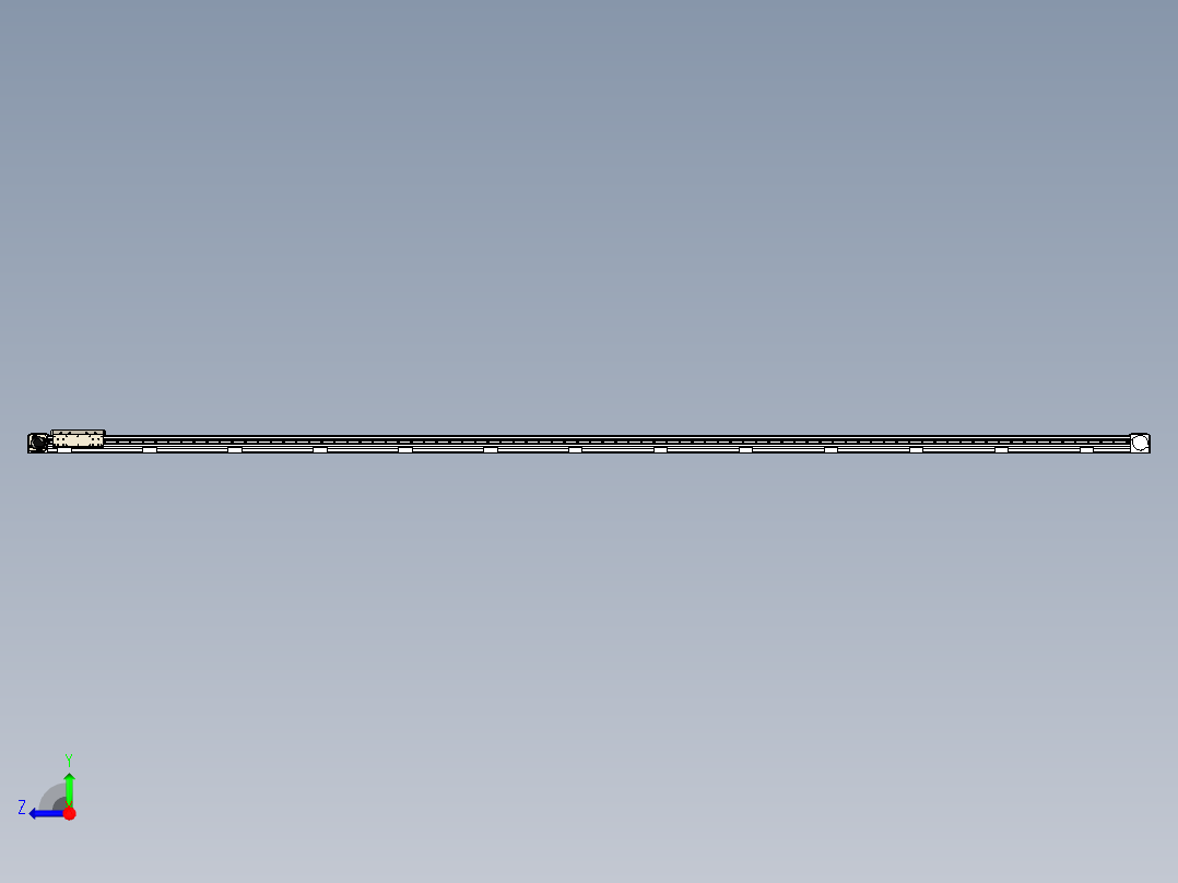 同步带滑台-欧规B8H-L176-S4800-L-ZP40-D3-N5右视图
