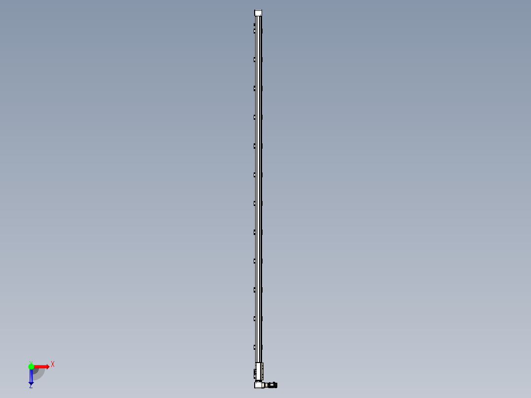 同步带滑台-欧规B8H-L176-S4800-L-ZP40-D3-N5俯视图