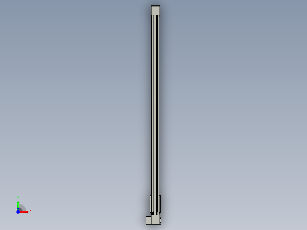 欧规系列-GB8-L96-S1900-BLU-P40-MS3前视图