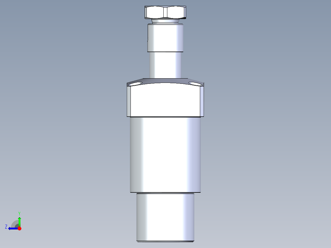 KOSMEKLHA0550-SRN多系列多零件图纸模型右视图