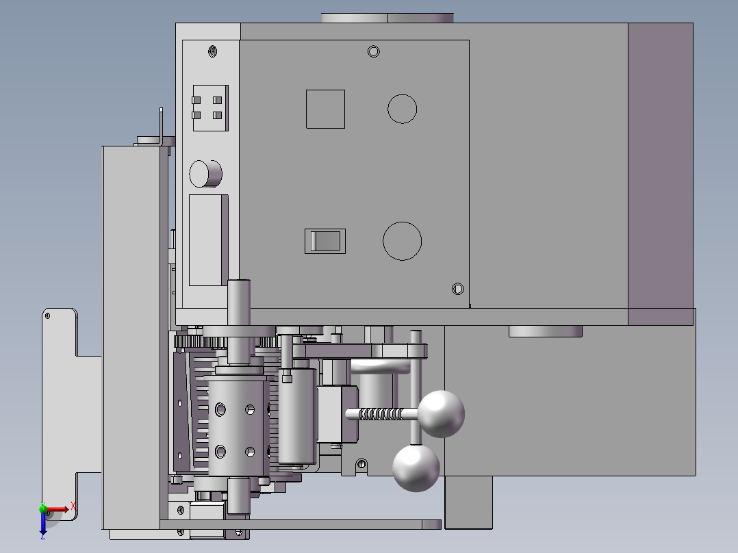 卷胶布机 SolidWorks打开机械设备3D图纸单个sldprt文件无零件俯视图