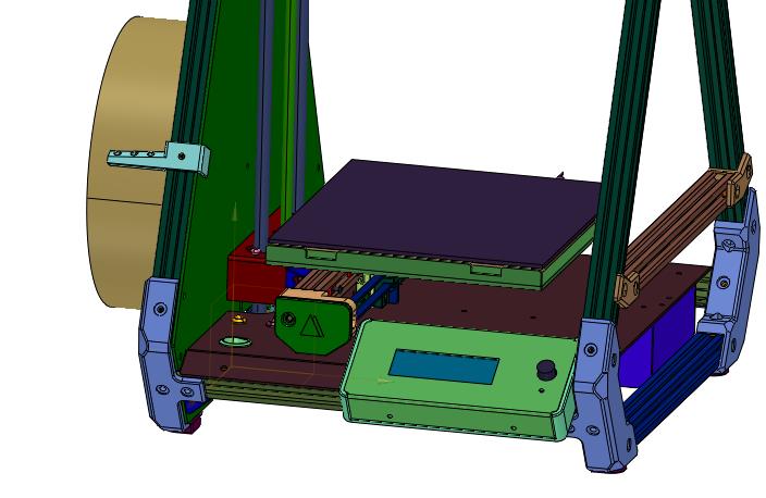迷你三维立体玩具3d打印机