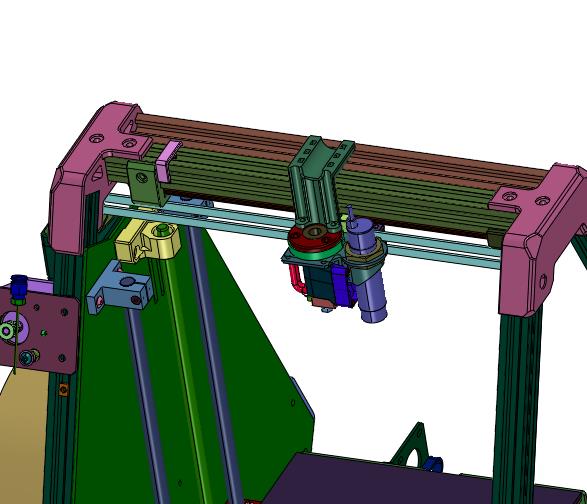 迷你三维立体玩具3d打印机