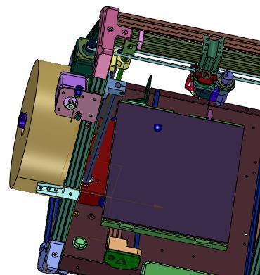 迷你三维立体玩具3d打印机