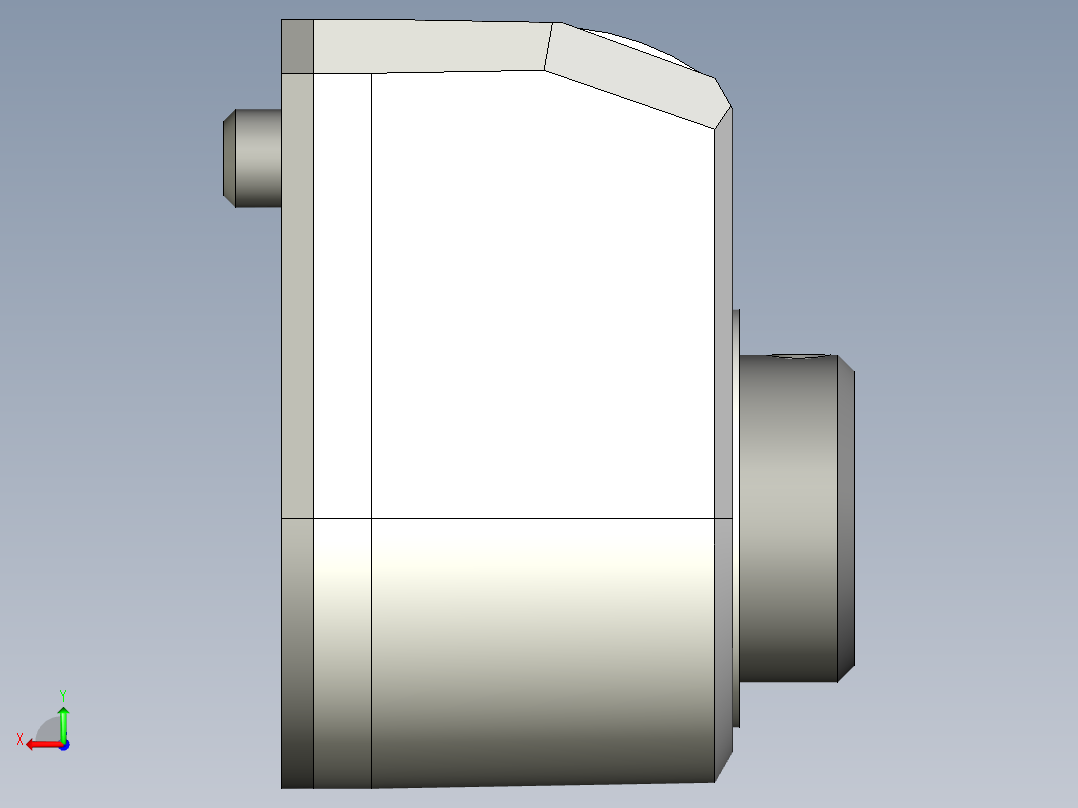 位置顯示器(DD51)(FN)-3D多系列多零件图纸模型后视图