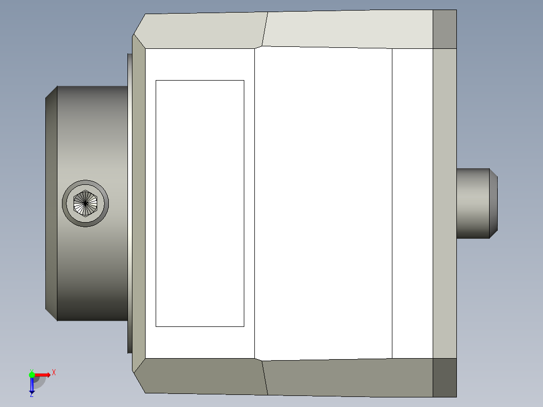 位置顯示器(DD51)(FN)-3D多系列多零件图纸模型俯视图