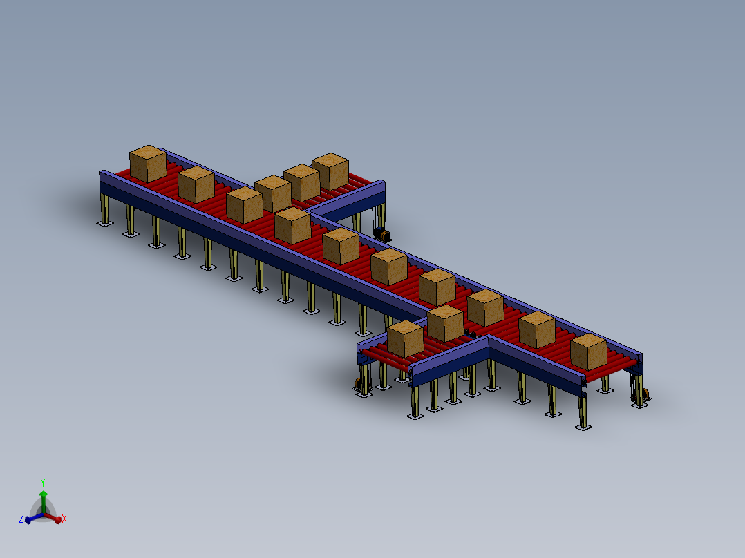 滚筒<span style='color: red'>输送机</span>roller-conveyor-50-sw