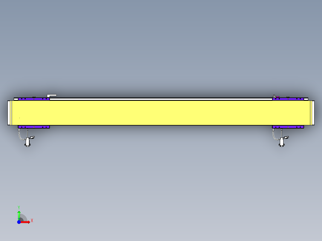 威洛博VL系列3d模型模组2VL14S2Y-S1250前视图