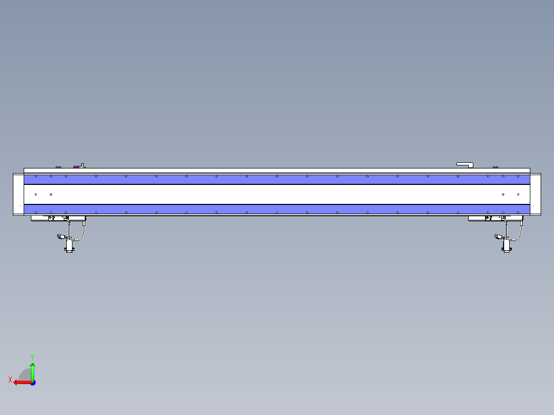 威洛博VL系列3d模型模组2VL14S2Y-S1250后视图