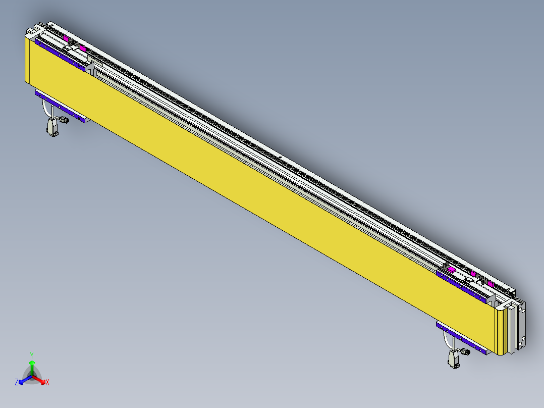 威洛博VL系列3d模型模组2VL14S2Y-S1250正等轴测图