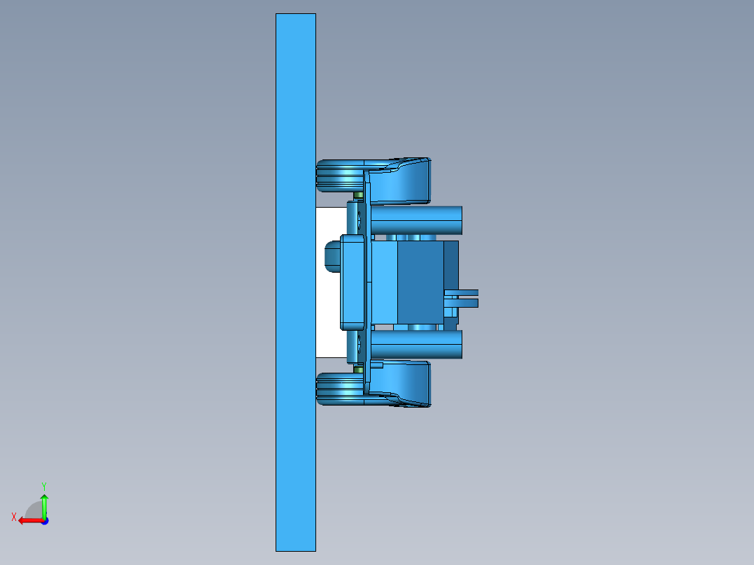 抄数本田飞度玩具回力车后视图