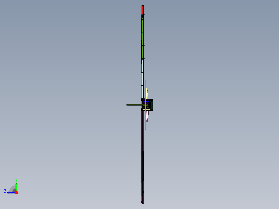 二战真航模遥控模型飞机右视图