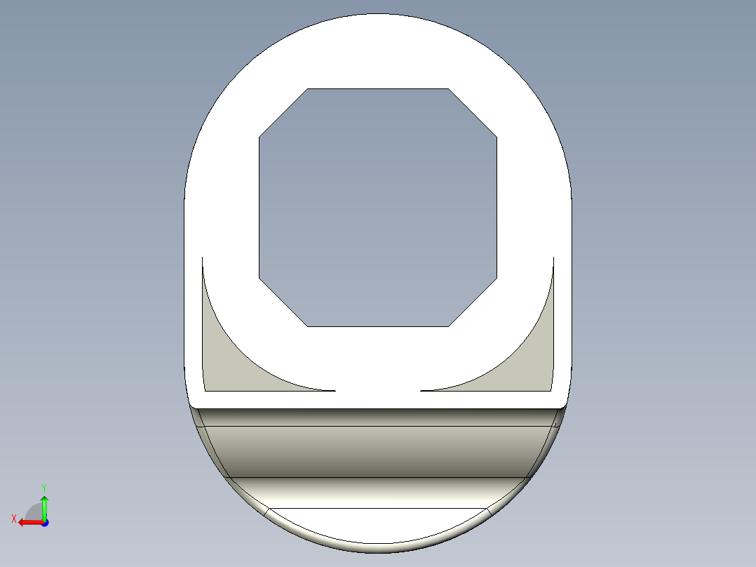 鎖(B)5572-3D多系列多零件图纸模型后视图