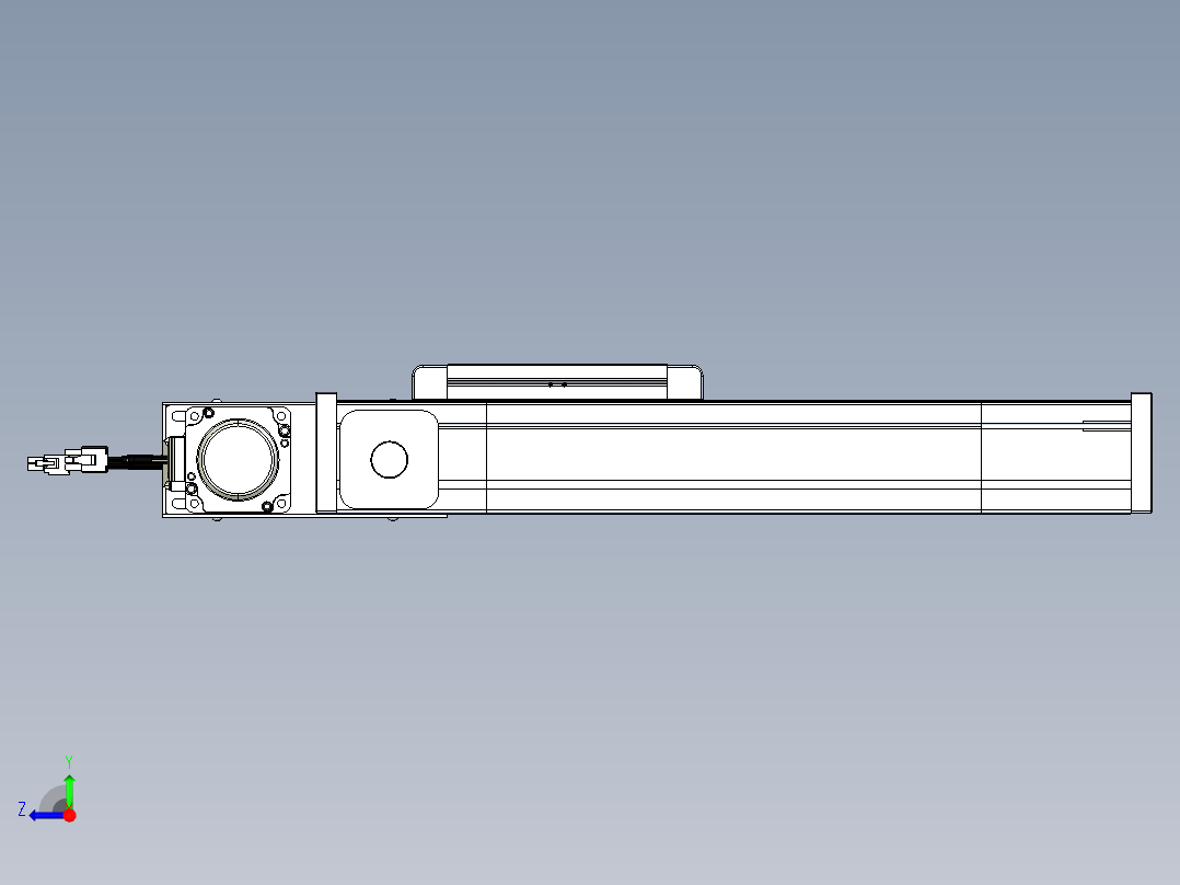 威洛博LB.GB同步带传动--欧规系列LB6A-L65-S200-BR右视图