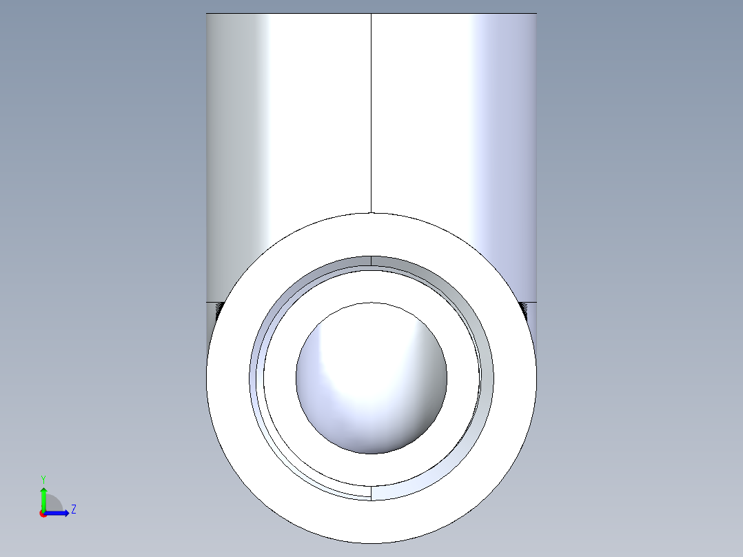 CPVC管件07-Sch80_90Elbow_FPTxFPT_9808-005_0.5in左视图